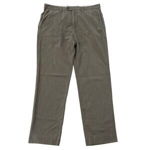 Tommy Bahama Men's 100% Silk Tan Brown Casual Dress Pants Resort Size 36/34